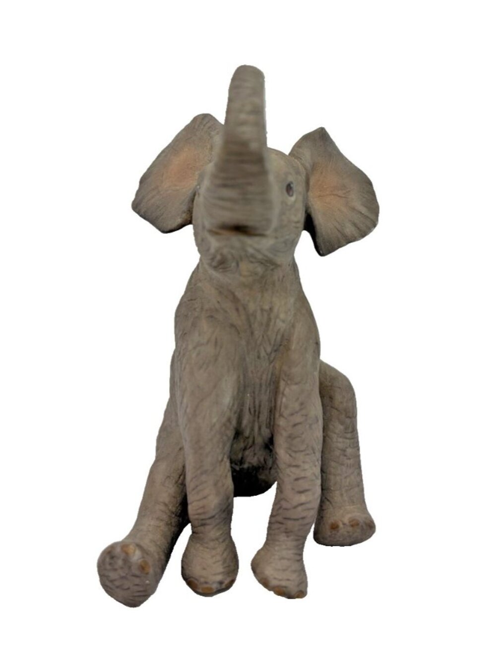 Vintage Lenox Smithsonian African Baby Elephant Showering Figurine 1993 - Picture 5 of 16